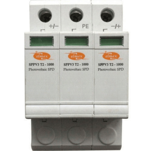 Elmex Solar Power Plant Surge Protection Device 65 kA SPPV3T2-1000