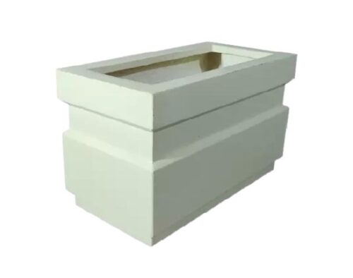16829-7301_image_0.jpg AGT Fibre Reinforced Plastic Pot Planter White