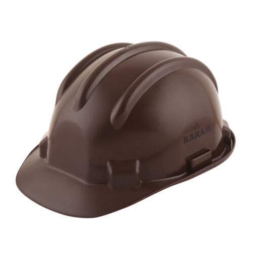 16845-1991_image_4.jpg Karam Polymer Brown Air Ventilated Safety Helmets PN501