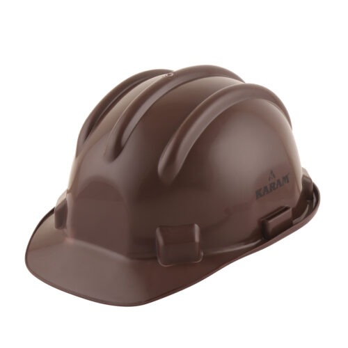 16845-1996_image_4.jpg Karam Polymer Brown Air Ventilated Safety Helmets PN521