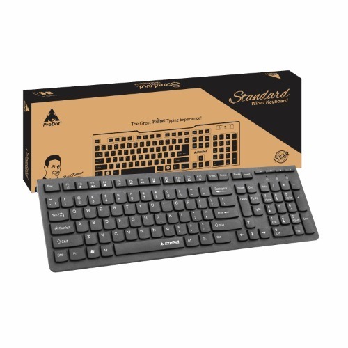 ProDot Floater ProSeries USB Keyboard Black Computer Keyboard