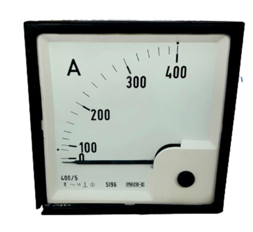 16922-4040_image_0.jpeg MECO Moving Iron Analog AC Ammeter 0 - 20 A