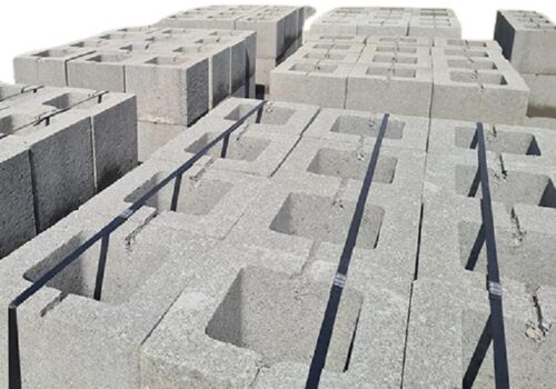 ASHTECH Rectangular 125 mm Hollow Concrete Blocks 1800 - 2000 kg/m2