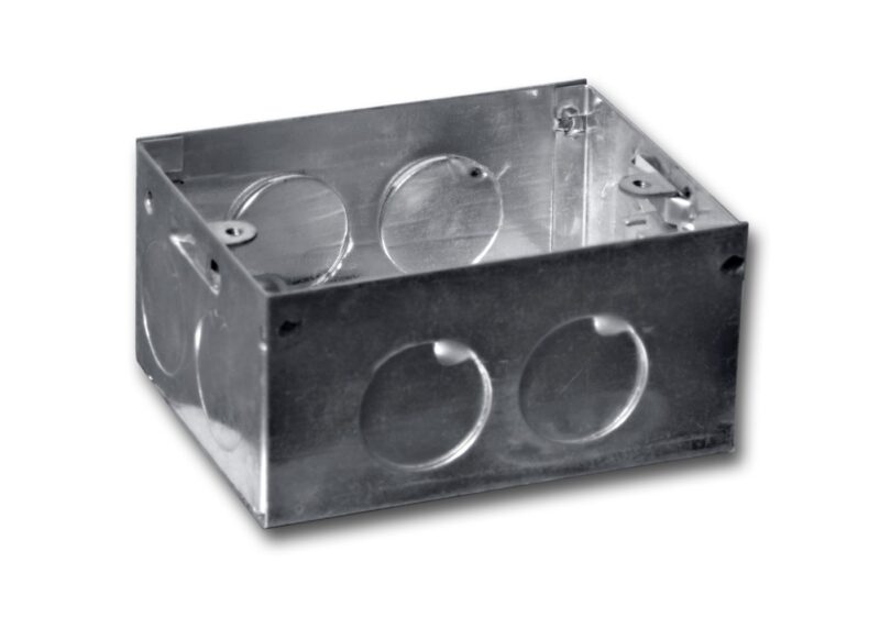 HOSPER MG02 3 Module Grey MS GI Box