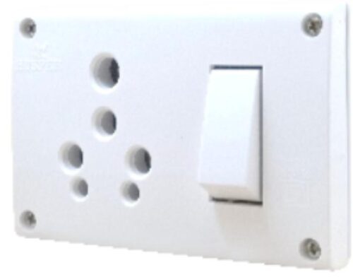 HOSPER H231 Switch Socket Combined Box 6 A