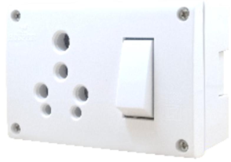 16962-21_image_0.jpg HOSPER H231A Switch Socket Combined Box 16 A