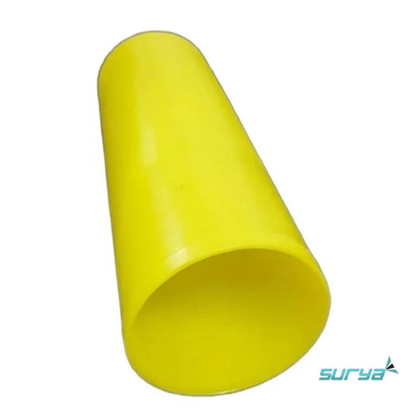 SURYA PVC Yellow Anchor Cone Sleeve 90 mm