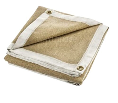 17099-1372_image_0.jpg Green Arrow Ceramic Fabric 2 mm Fire Retardant Blanket Cream