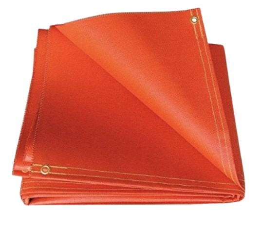 Green Arrow Fiberglass 1 mm Fire Retardant Blanket Orange