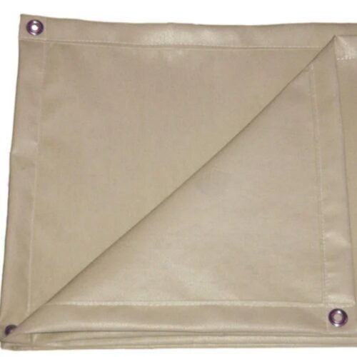 17118-1436_image_0.jpg HICARE Silica 1.4 mm Fire Retardant Blanket Golden