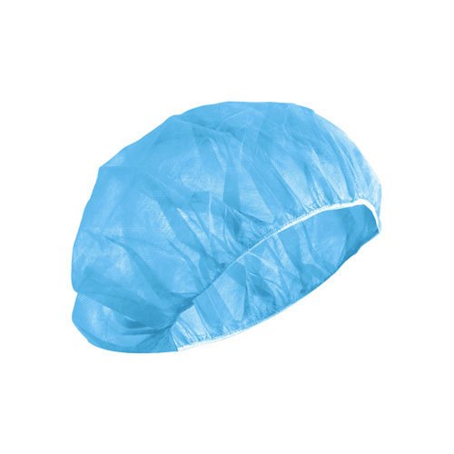 Shivansh Disposable Cotton Unisex Free Size Bouffant Cap