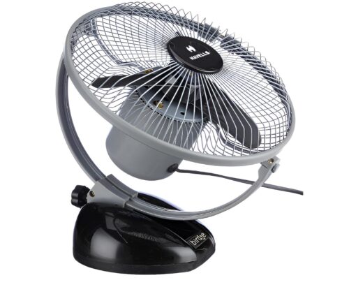HAVELLS Birdie 230 mm 3 Blades Black and Grey Table Fan