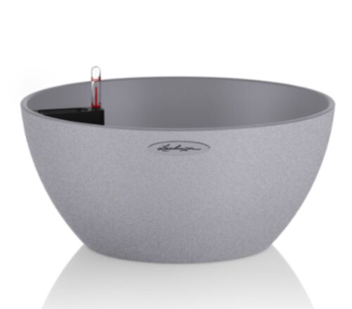 Lechuza Polypropylene Pot Planter Grey