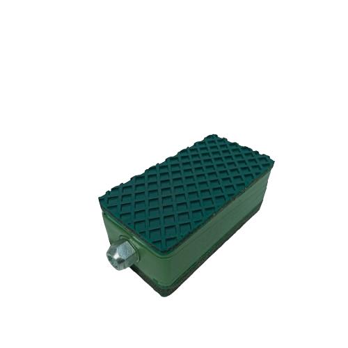 Dynemech 400 kg No Bolt Wedge Mount DF1-u 8 mm Rubber