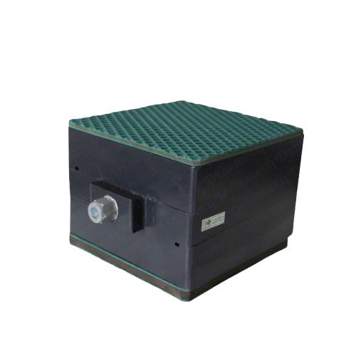 Dynemech 1000 kg No Bolt Wedge Mount DFP2-m 10 mm Rubber