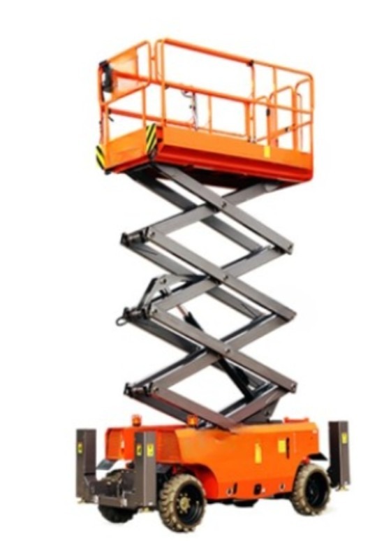 17158-3543_image_0.jpg Elequip Industrial 500 kg 12 m Scissor Lift Electric