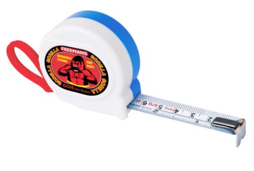 FREEMANS 16 mm ABS Measuring Tapes 3 m White and Blue