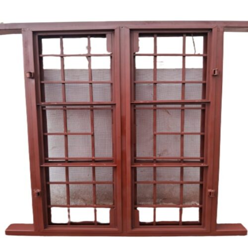 Double Leaf Mild Steel Window Frame 500 x 1100 mm
