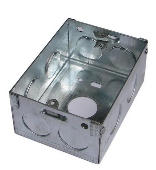Micon Stainless Steel 4 M 4 Ways Modular Gang Box