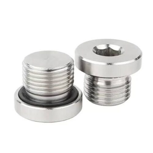 Zinc Plated Steel Pipe Plugs 10 mm