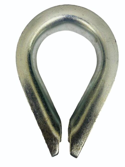 17229-2559_image_0.jpg Damar 3 - 45 mm Standard Wire Rope Thimble Stainless Steel