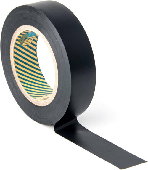 17245-1185_image_0.jpg 10 m PVC Electrical Insulation Tape Black 2 in