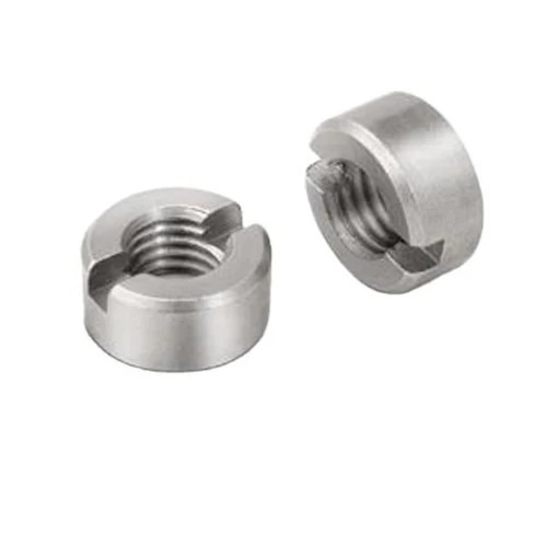 17263-1041_image_0.jpg PGS Slotted Round Nut M4 8.8 DIN 546