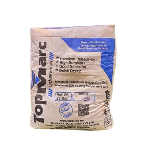 17274-2098_image_0.jpg Topmarc White Road Marking Paints 25 kg