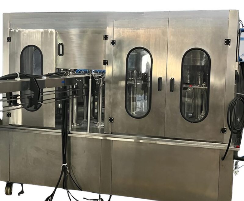 Satva Ion Exchange 120 Bottles/min Water Fully Automatic Filling Machine