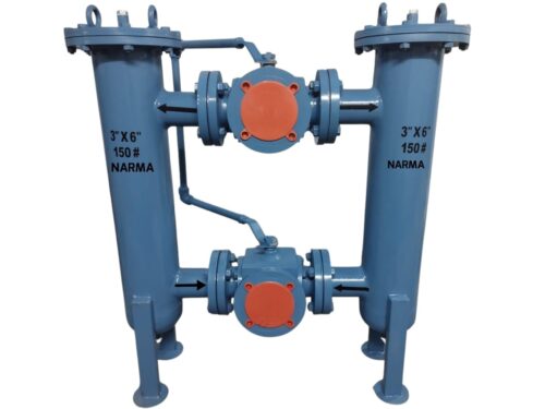 NARMA 3 x 6 inch Duplex Type Water Bucket Strainer