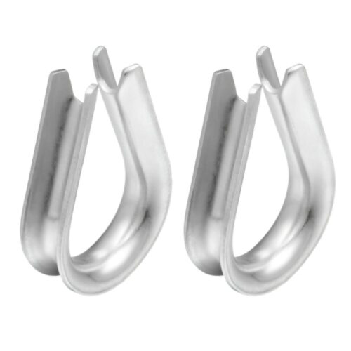 25 mm Tubular Wire Rope Thimble Stainless Steel