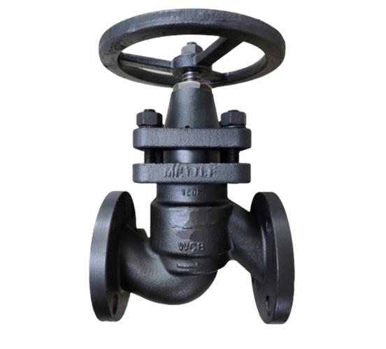 METTLE 15 mm Piston Cast Steel Globe Valves Flanged