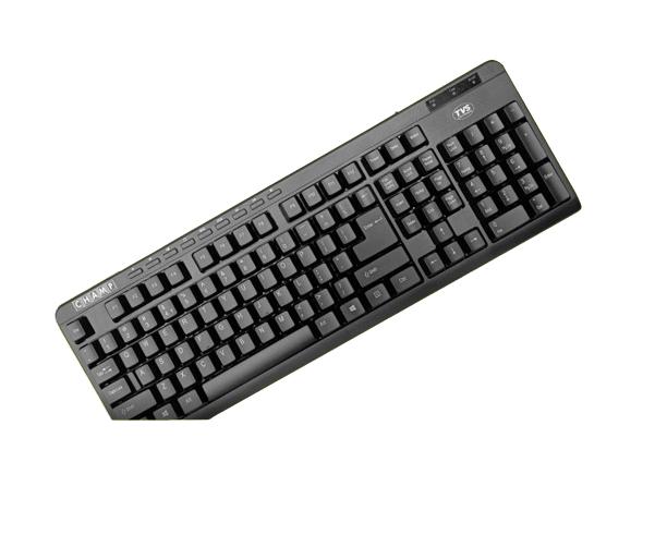 TVS Champ Wired Black Computer Keyboard
