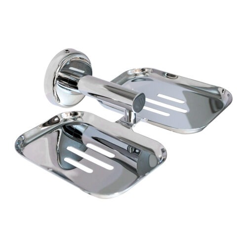 D&B Bathware Rectangular Stainless Steel Soap Dish