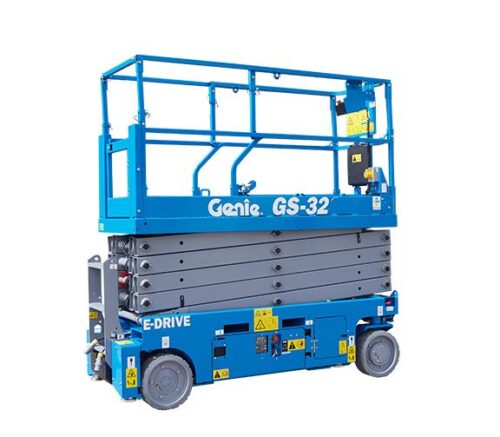 17299-1003_image_0.jpg Genie Industrial 227 kg 11.78 m Scissor Lift Electric
