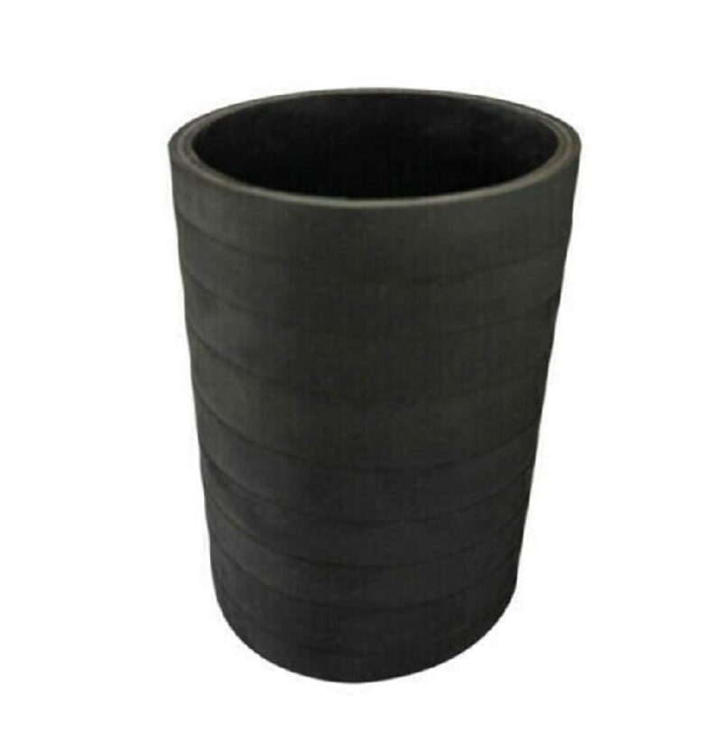 A One Green Plastic Paris Pot Planter Black Stone