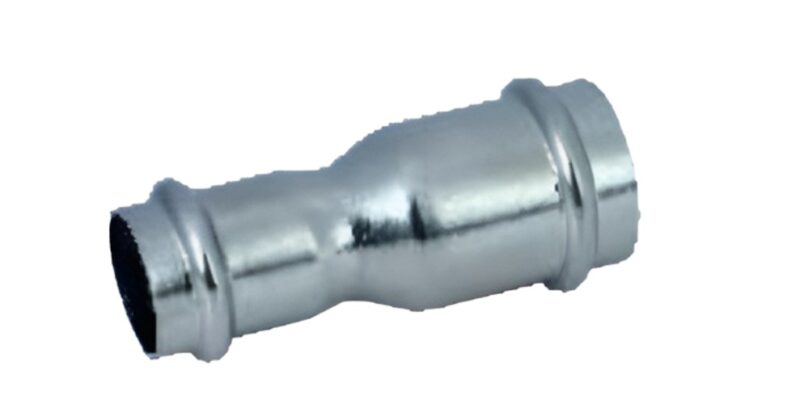 17307-3470_image_0.jpg ALFAPRESS Stainless Steel Reducing Pipe Couplings 108 x 76 mm