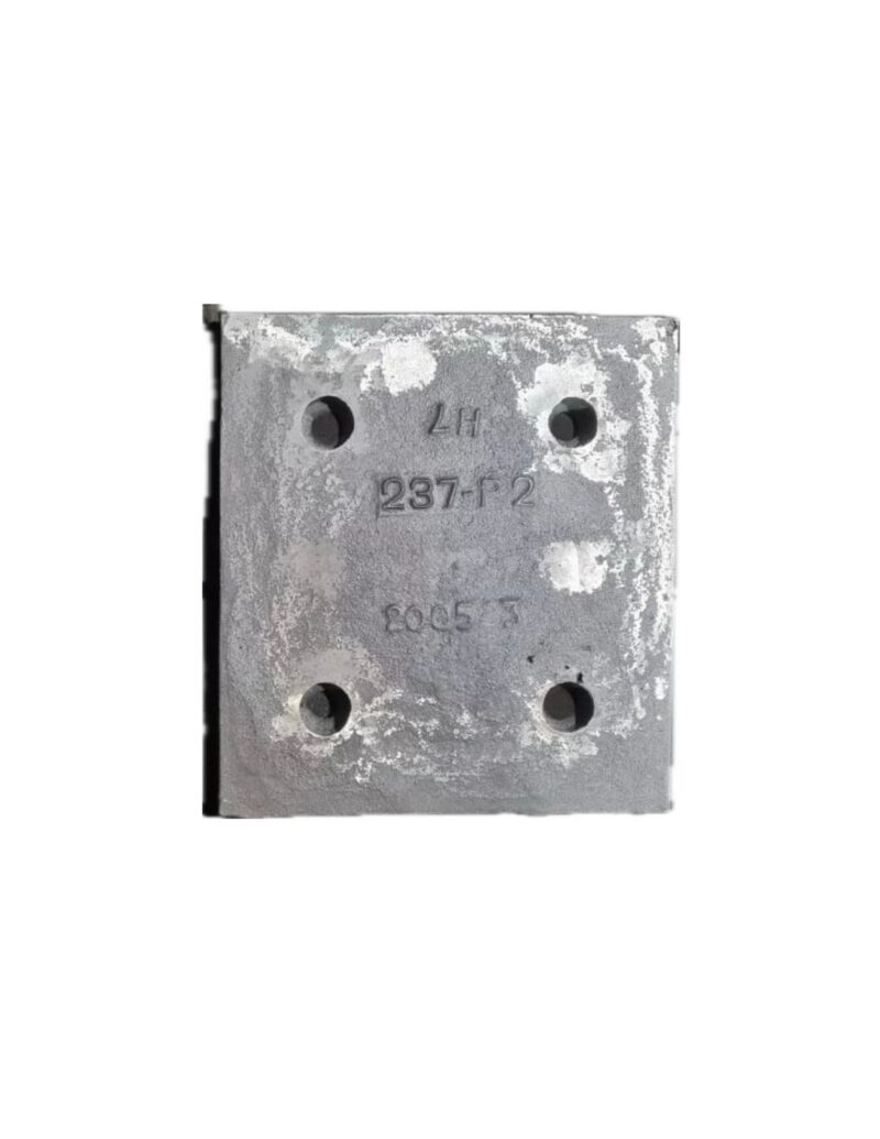 PCPL Austenitic Manganese Steel Liner Plate IS: 276 Grade 1 300 x 300 x 25 mm