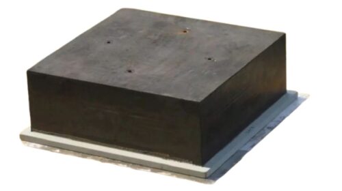 17307-953_image_0.jpeg ELASTOMET 144 mm Elastomeric Bearing METCO-01 2 MPa Neoprene Rubber