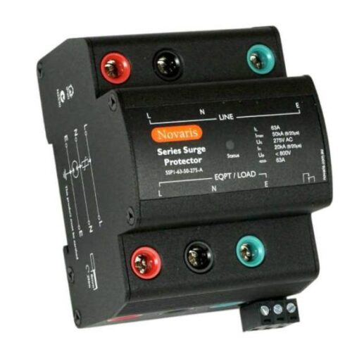 17347-2107_image_0.jpg NOVARIS SSP 1 Series Surge Protectors Surge Protection Device 50 kA SSP1-63-50-275