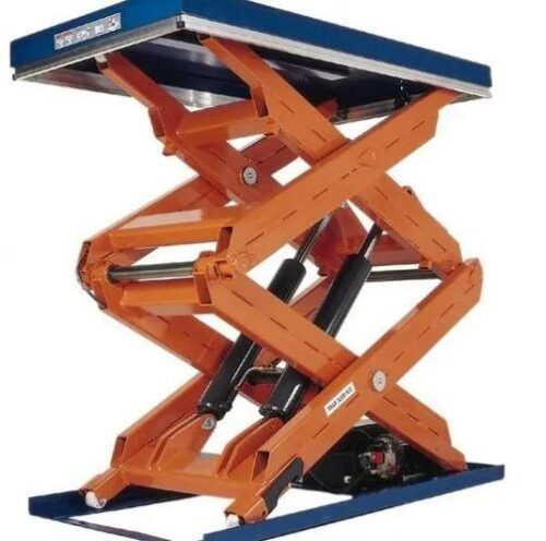 17347-2963_image_0.jpg India Elevator Industrial 1 ton 12 ft Scissor Lift Hydraulic