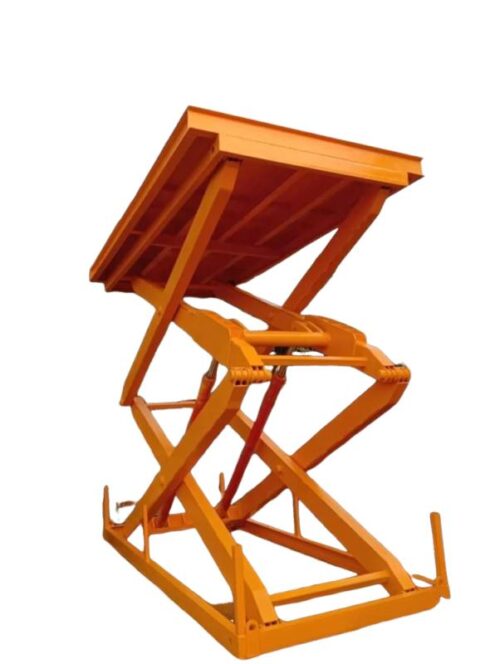 India Elevator Industrial 0.5 ton 12 ft Scissor Lift Hydraulic