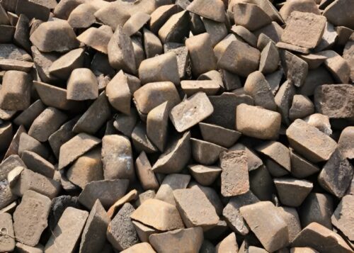 KST Foundry Grade Pig Iron Ingots 140 x 140 x 70 mm