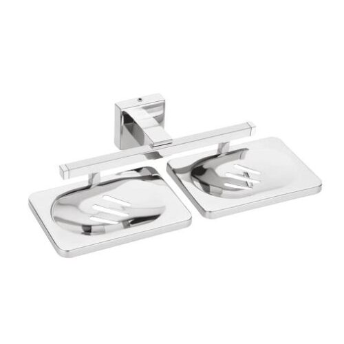 17363-4354_image_0.jpg Pitru Rectangular Stainless Steel Soap Dish
