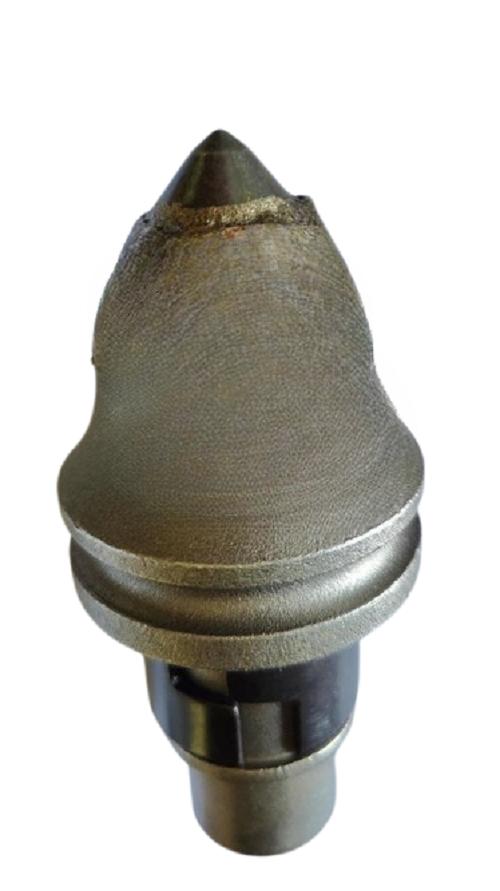 17369-4964_image_1.jpg Rocktech 19 mm Round Shank Chisel RSC19 Alloy Steel 28 mm