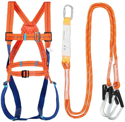 10996_image_0.jpg Garware Synthetic Fibre Full Body Double Rope Scaffold Safety Harness M