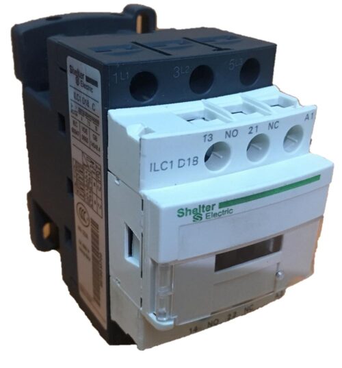Shelter LC1D 240 V Three Pole 9 A Electrical Contactors