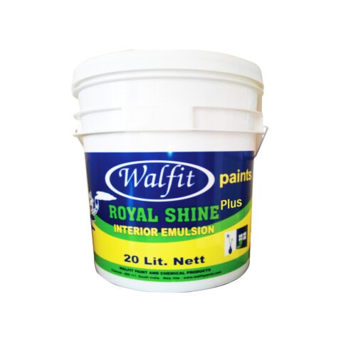 Walfit Paints White Acrylic Emulsion Paints 20 L