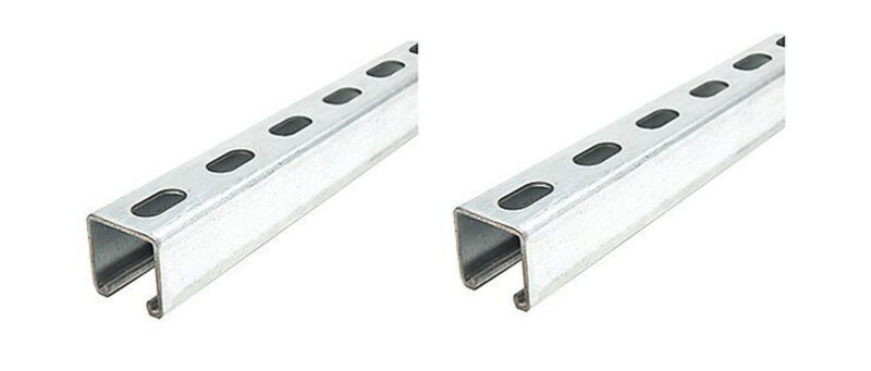 41 x 22 mm U Shape GI Channels 3 m