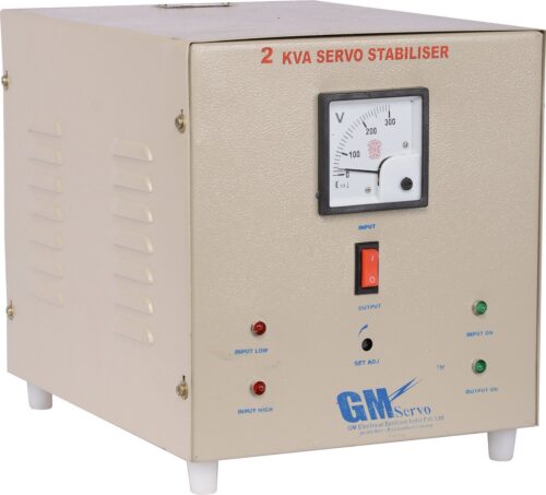 GM Servo Single Phase Air Cooled Indoor Voltage Stabilizers